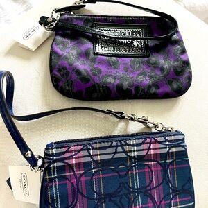 Coach wristlet’s